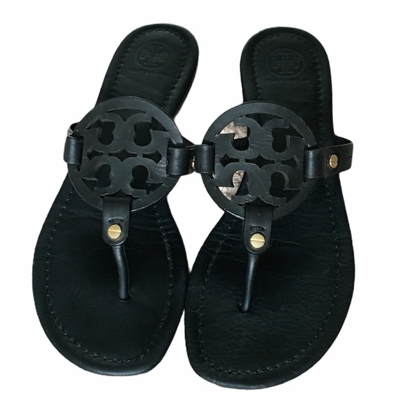 Tory Burch Shoes - Tory Burch black miller sandals
